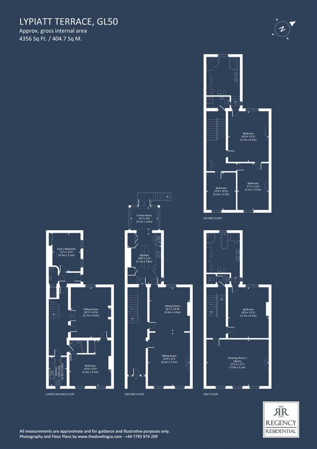 Floorplan for Lypiatt Terrace, Cheltenham GL50 2SX