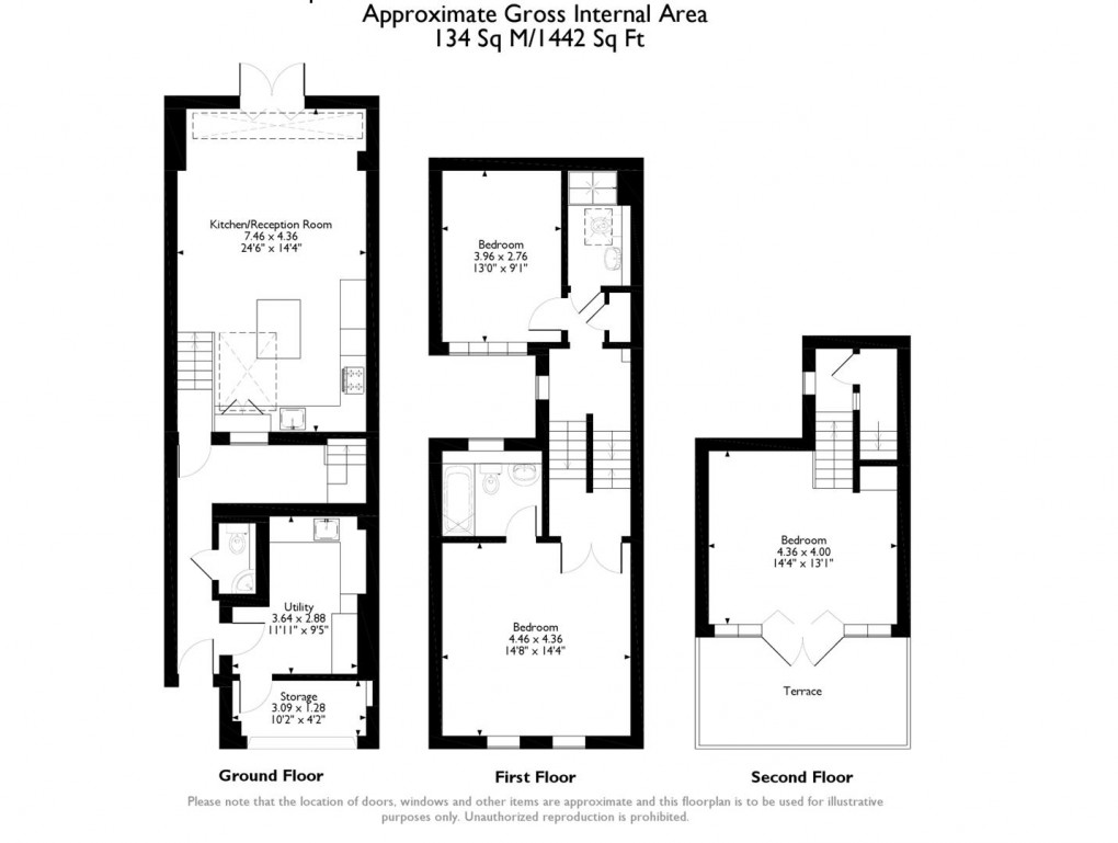 Floorplan for Montpellier, Cheltenham GL50 2QH